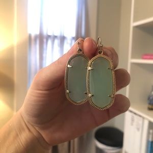 Kendra Scott Aqua Blue Earrings